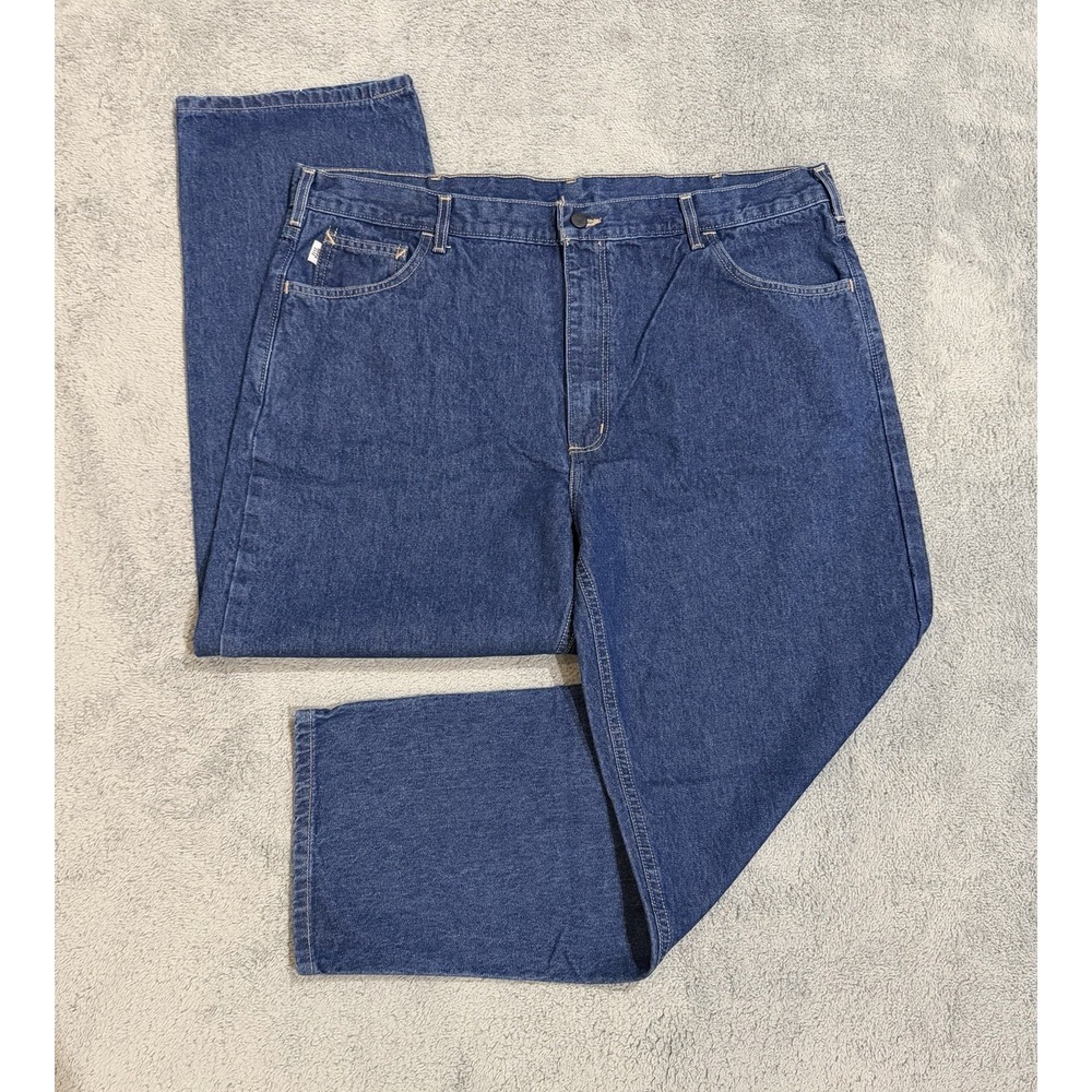 Carhartt FR Men's 42x30 NFPA 2112 Jeans USA Made Relaxed Fit Denim FRB100DNM